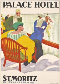 Emil Cardinaux - Palace Hotel, St. Moritz