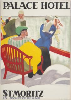 Emil Cardinaux - Palace Hotel, St. Moritz