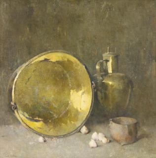 Emil Carlsen - Arrangement In Grays