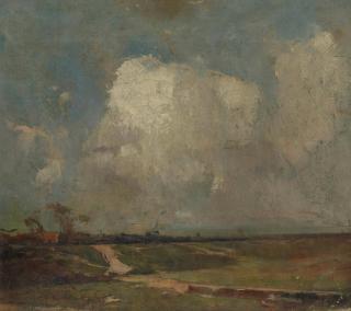 Emil Carlsen - Landscape (Wimbledon Common, England)