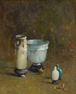 Emil Carlsen - Roman Glass (Jade And Ancient Glass)