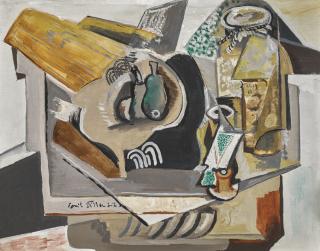 Emil Filla - Czech still Life With Pears