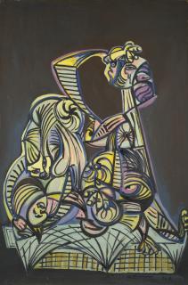 Emil Filla - Sorrowing Women