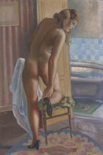 Emil Ganso - Adjusting Her Shoe