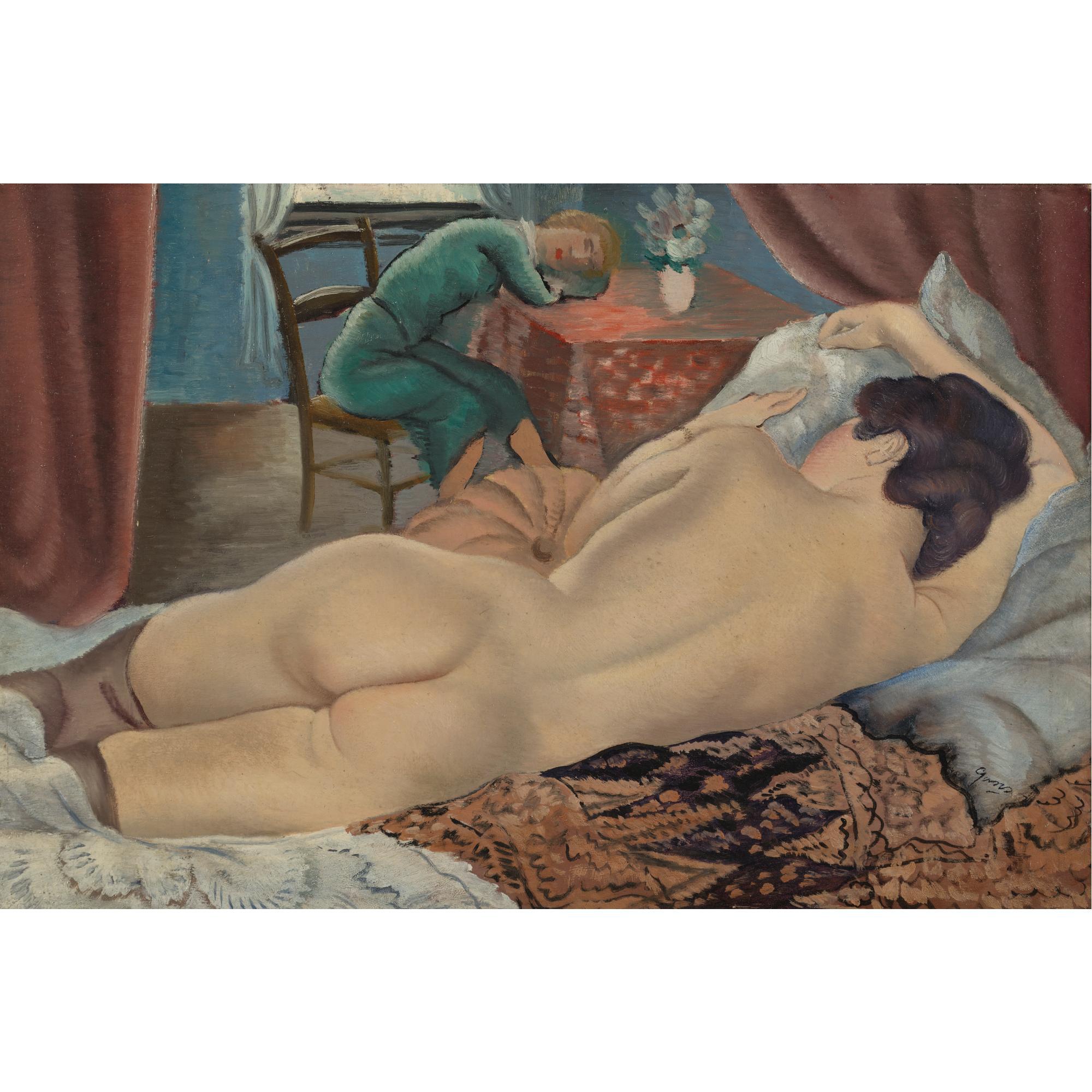 Emil Ganso - Sleeping Nude With Stockings