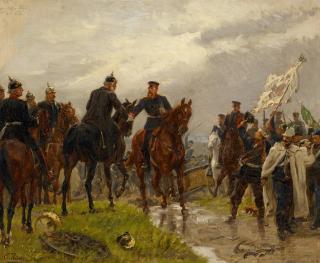 Emil Hünten - Schlacht bei Königsgrätz, 1866