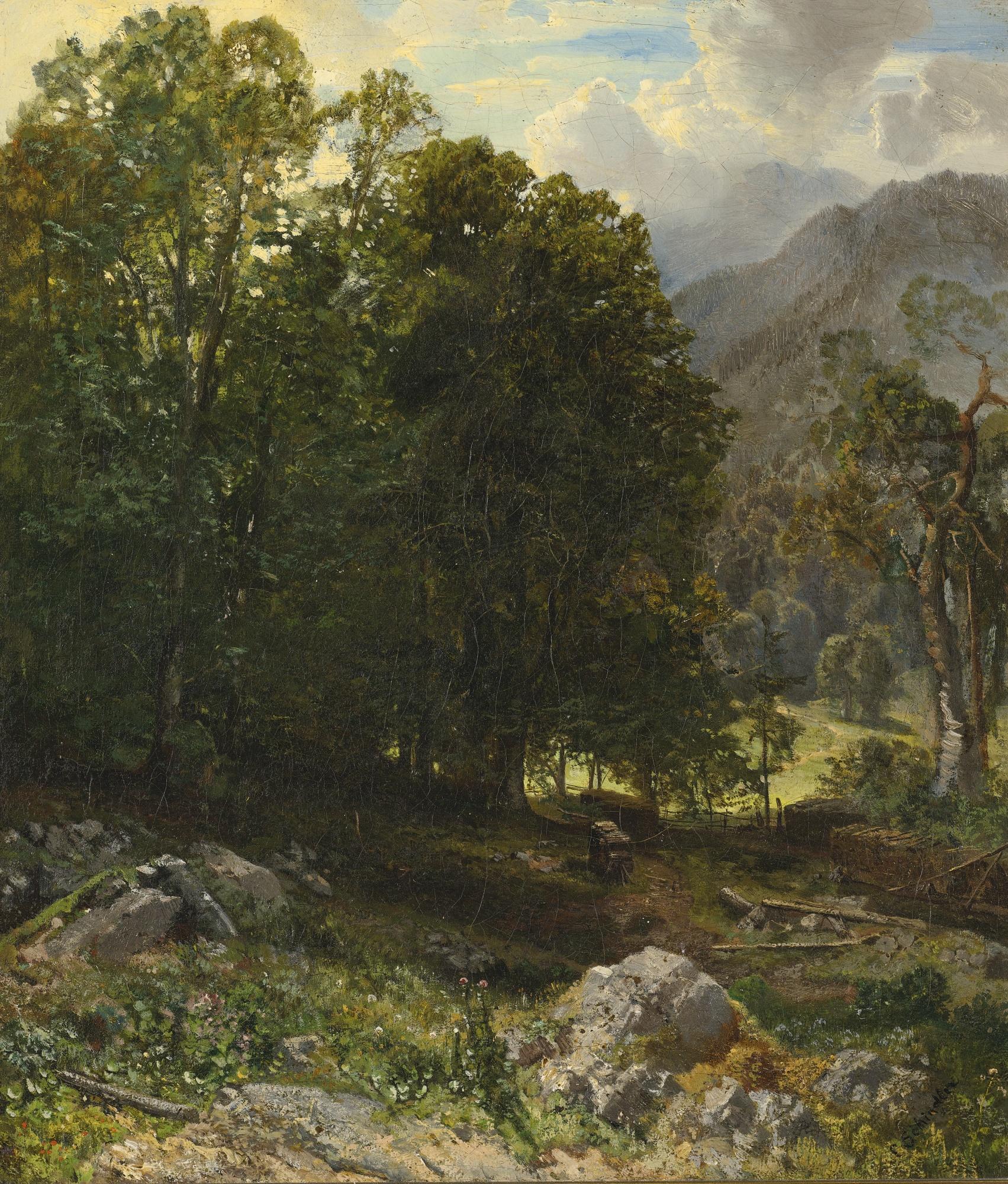 Emil Jacob Schindler - Aus Der Ramsau