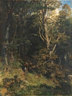 Emil Jacob Schindler - Austrian der Kuss Im Wald (Embrace In The Forest)
