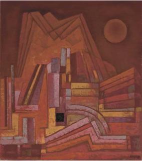 Emil James Bisttram - The Mine