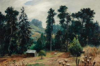 Emil Jean Kosa, Jr. - A Ranch near the Coast 20 x 30in