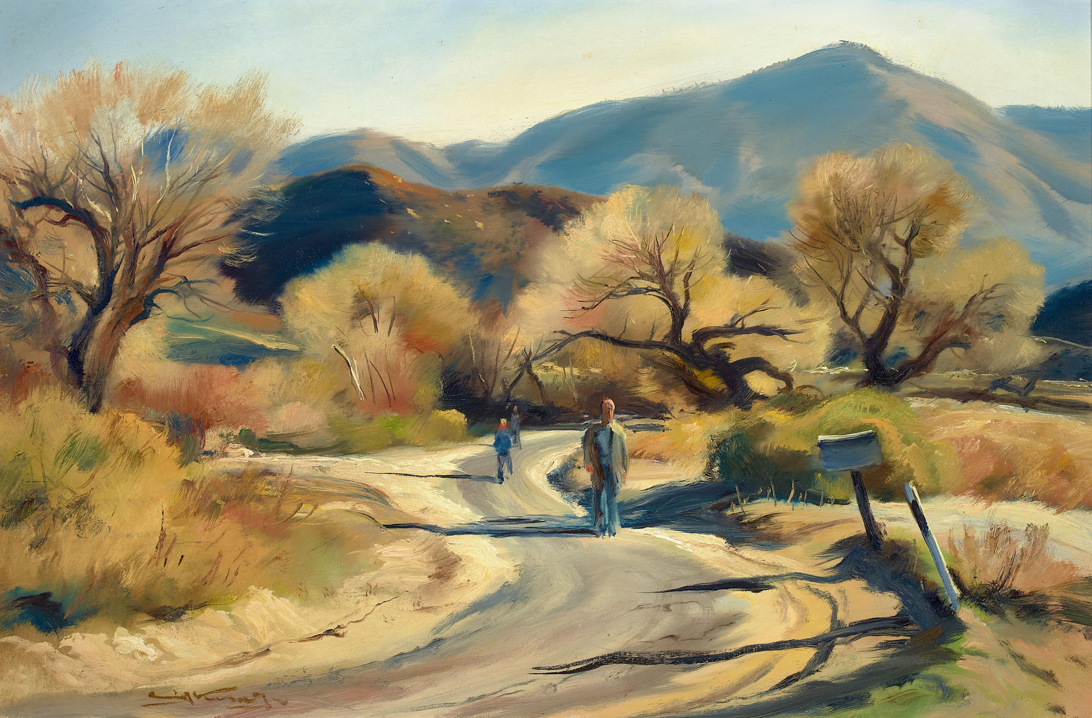 Emil Jean Kosa, Jr. - Going Home 24 x 36 in. framed 30 3/4 x 42 3/4 in.