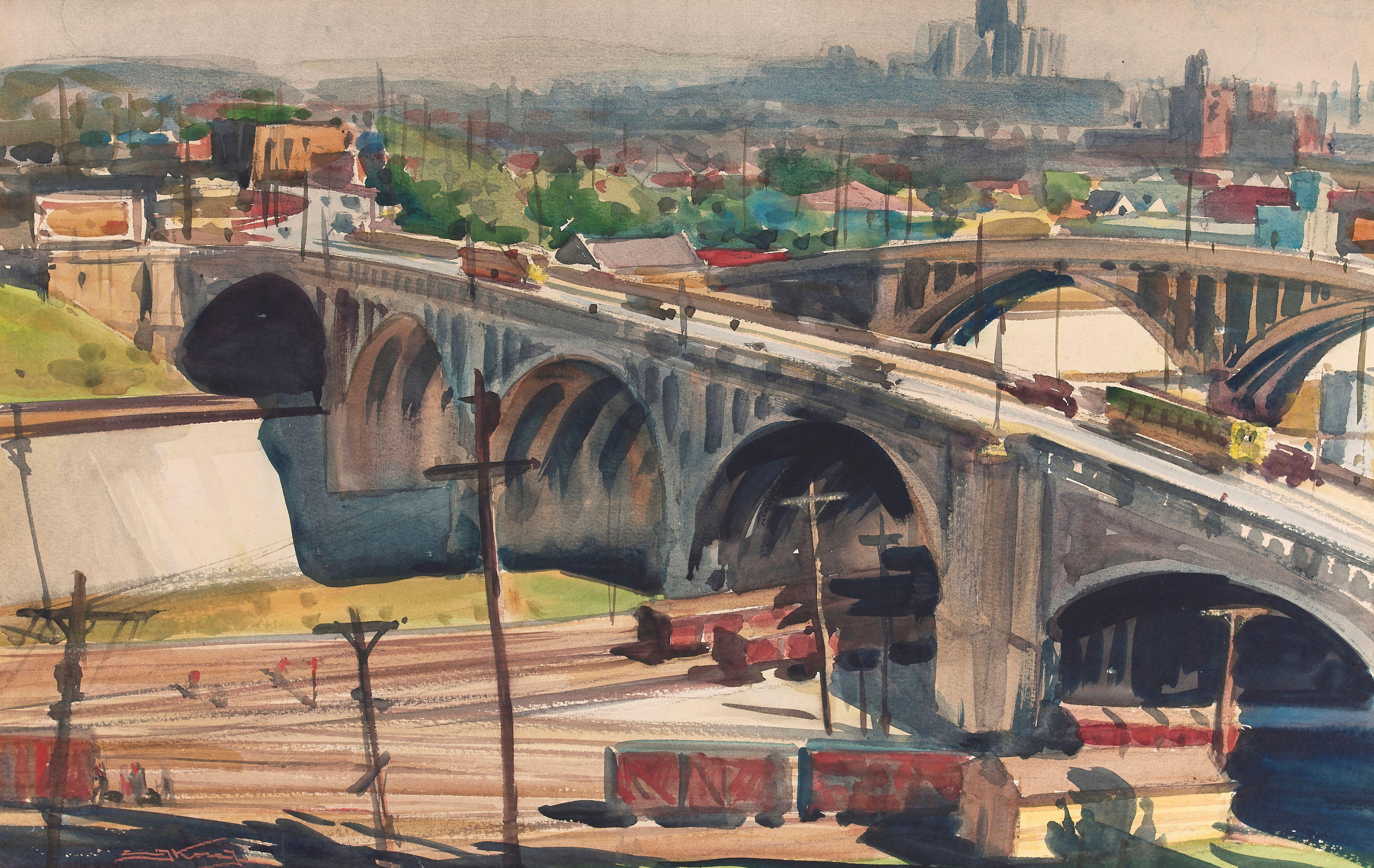 Emil Jean Kosa, Jr. - Los Angeles Train Yard