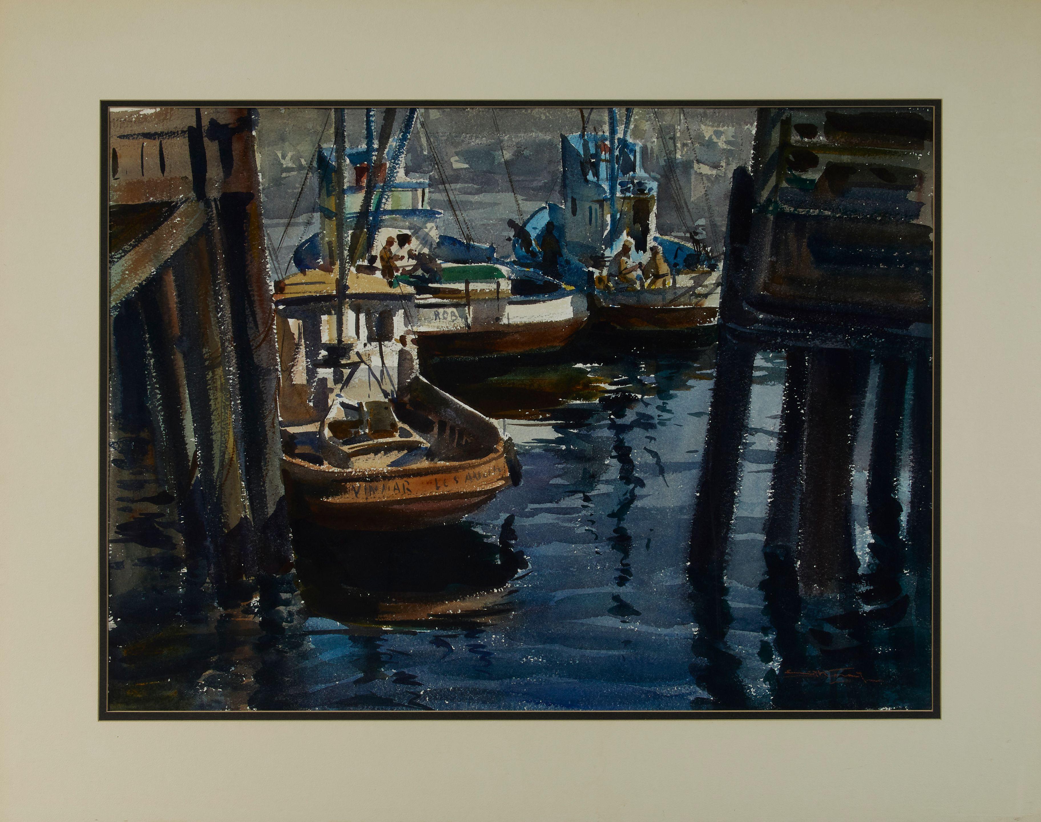 Emil Jean Kosa, Jr. - Outbound (Boats in Los Angeles Harbor)
