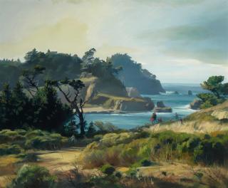 Emil Jean Kosa, Jr. - Point Lobos 30 x 36in