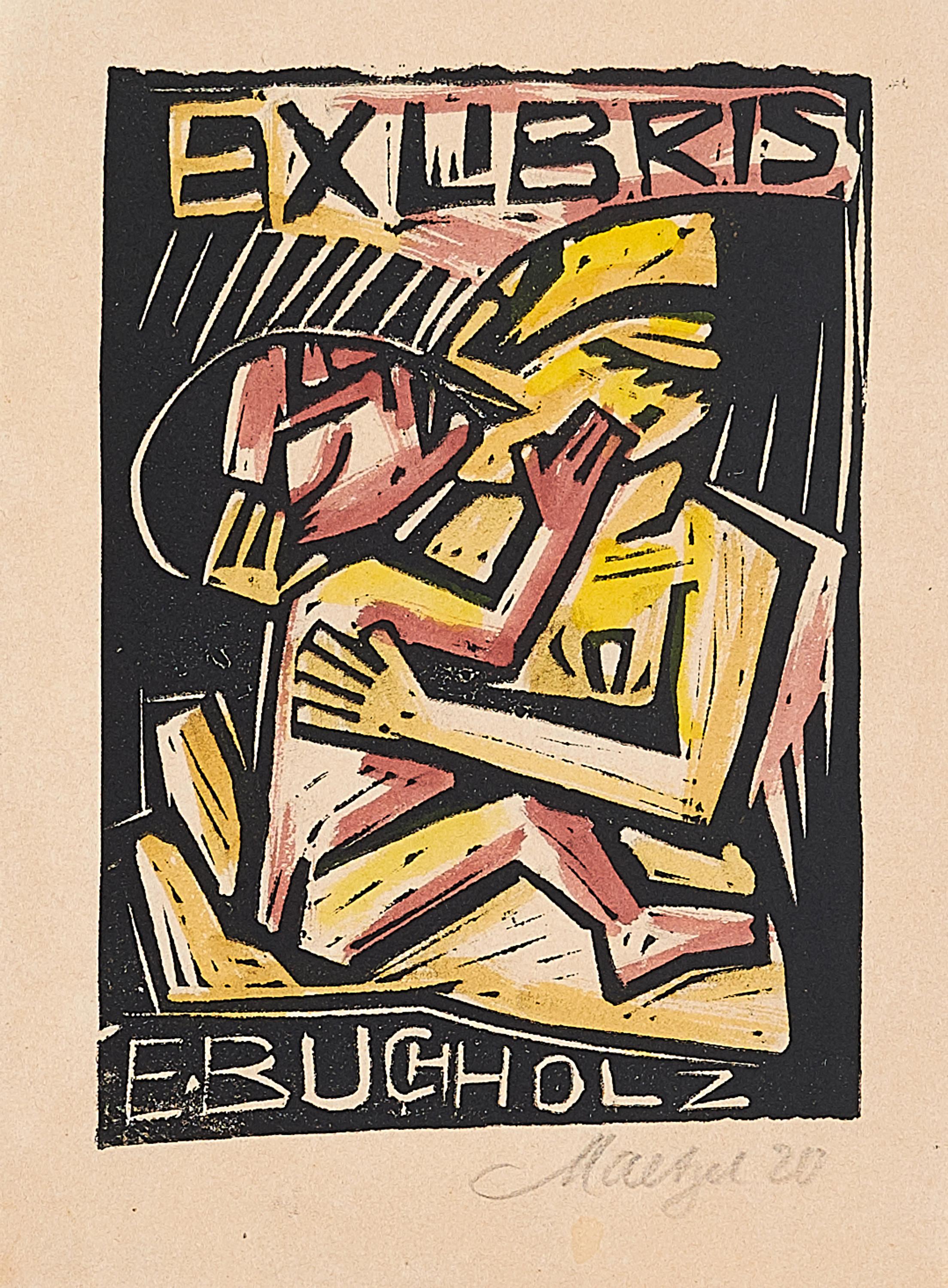 Emil Maetzel - Exlibris E. Buchholz.