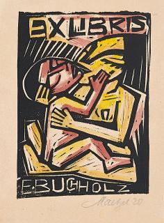 Emil Maetzel - Exlibris E. Buchholz.
