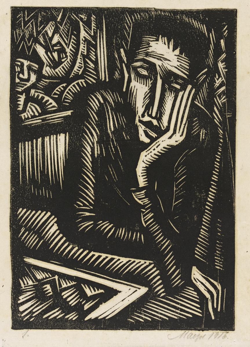 Emil Maetzel - Nachdenkender