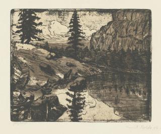 Emil Nolde - Alpensee