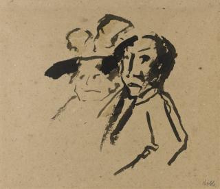 Emil Nolde - Das Paar (The Couple)