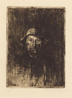 Emil Nolde - Der Maler (Selbstbildnis)