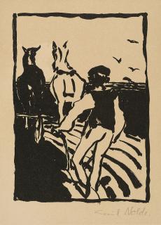 Emil Nolde - Der Pflüger.