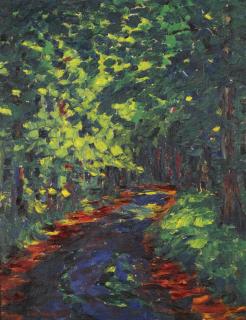 Emil Nolde - Der Waldweg (Forest Path)