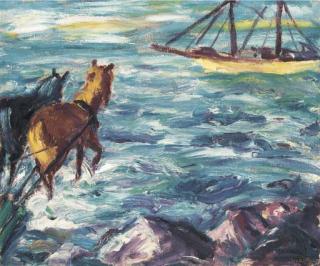 Emil Nolde - Einschiffung
