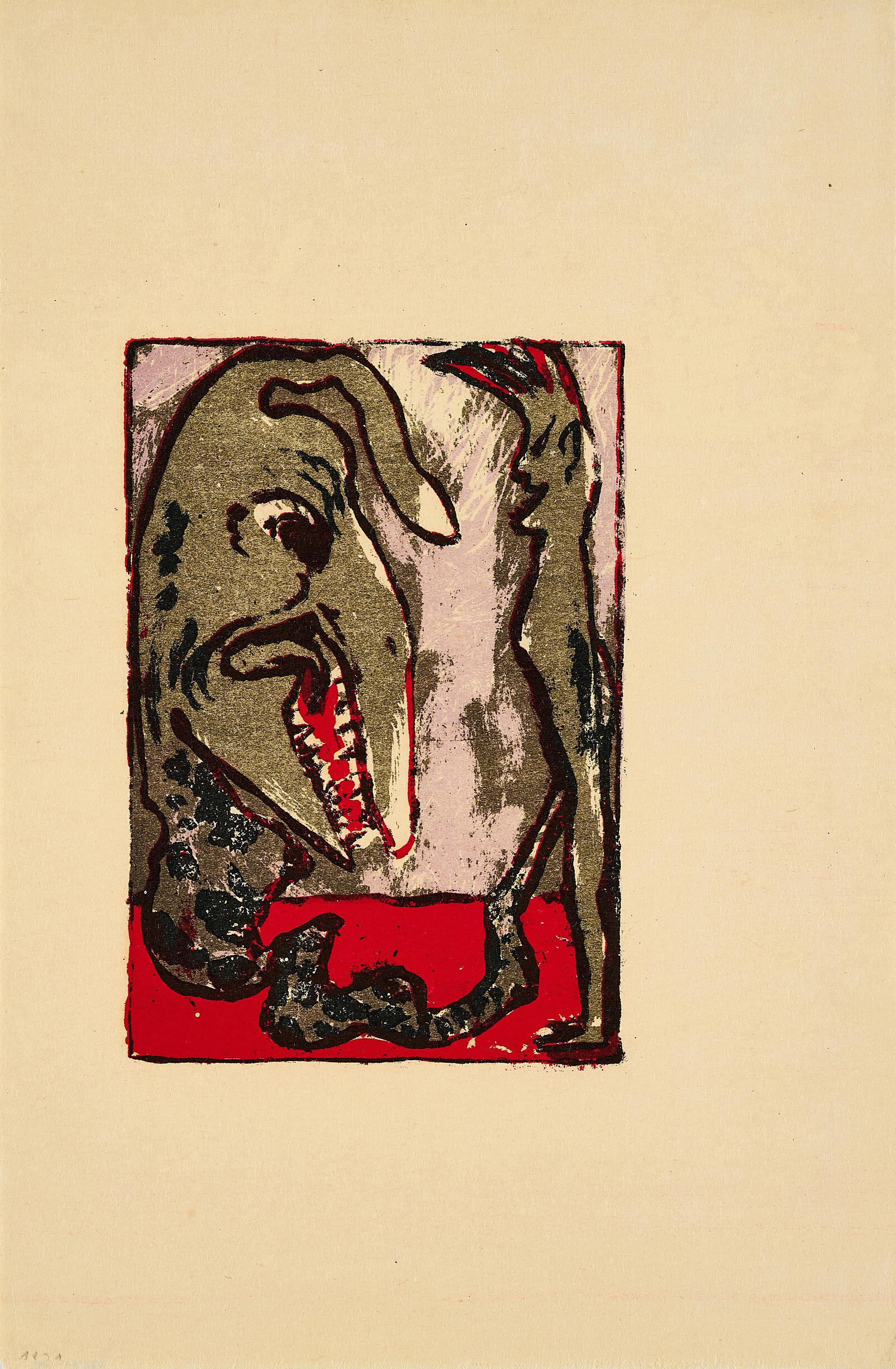 Emil Nolde - Fabelwesen.