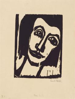 Emil Nolde - Frau D.S.