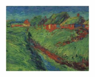 Emil Nolde - Friesenhäuser III