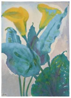 Emil Nolde - Gelbe Callas