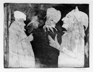 Emil Nolde - Grossbauren (Schiefler, Mosel and Urban 193)