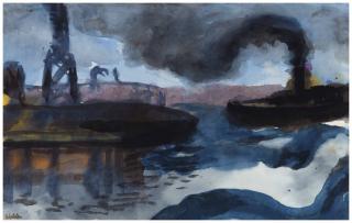 Emil Nolde - Hamburger Hafen