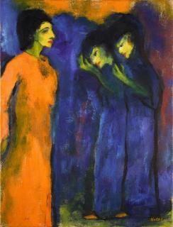 Emil Nolde - Huldigung (Homage)
