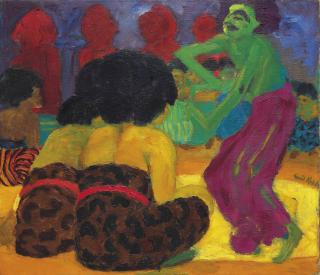 Emil Nolde - Indische Tänzerin