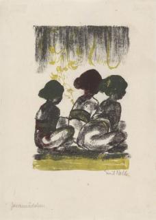 Emil Nolde - Javamädchen