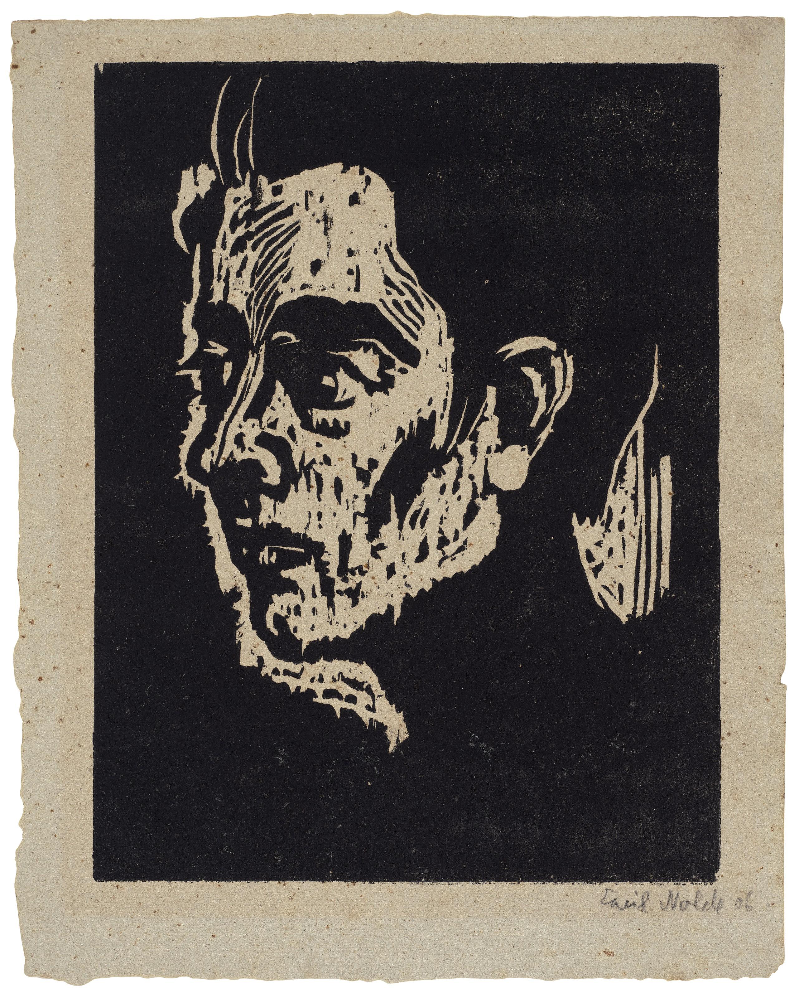 Emil Nolde - Junger Priester (Young Priest)