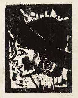 Emil Nolde - Junges Mädchen III