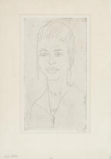 Emil Nolde - Junges Mädchen