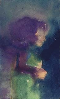 Emil Nolde - Junges Mädchen