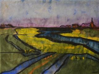 Emil Nolde - Marschlandschaft
