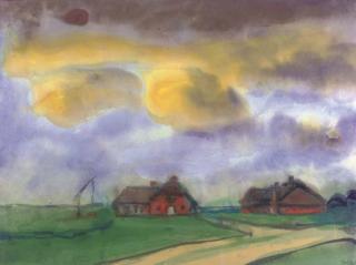 Emil Nolde - Marschlandschaft