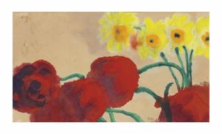 Emil Nolde - Mohn und Narzissen