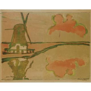 Emil Nolde - Muehle Am Wasser (Sch. & M. 82)