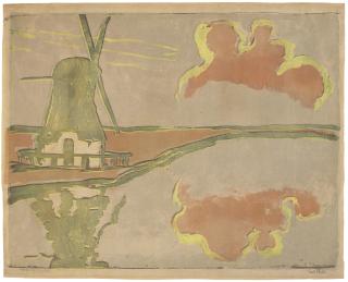 Emil Nolde - Mühle Am Wasser