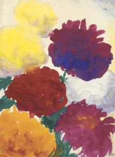 Emil Nolde - Pfingstrosen