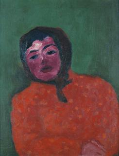 Emil Nolde - Polnisches Mädchen (Polish Girl)
