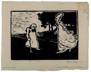 Emil Nolde - Prinzess und Bettler.