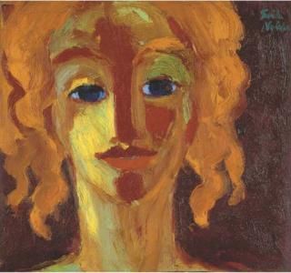Emil Nolde - Rotblondes Mädchen
