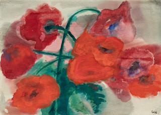 Emil Nolde - Roter Mohn.